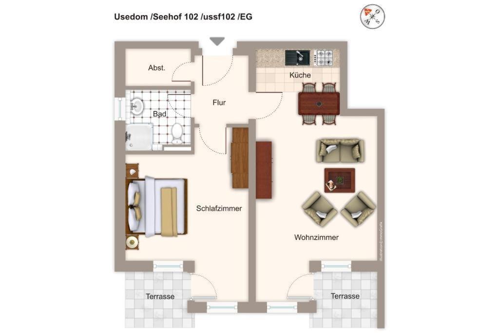 Seehof Seehof 102 Херингсдорф Екстериор снимка